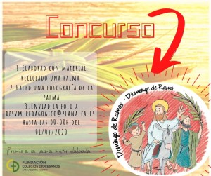Cartel concurso Domingo de Ramos